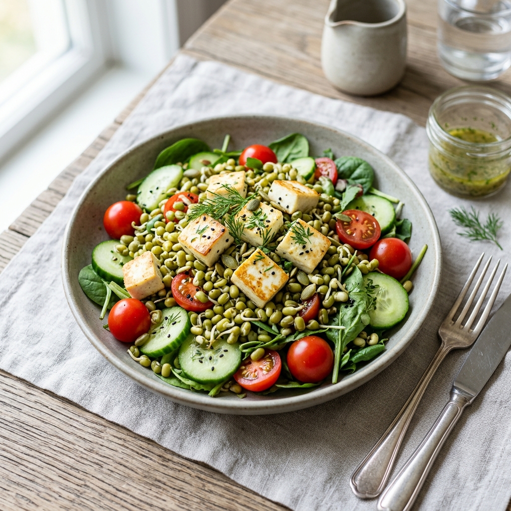 Easy High Protein Salad video clip cover
